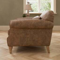 Millie Soft Faux Leather Snuggle Chair - thumbnail 3