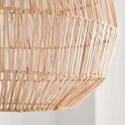 Wicker Woven Easy Fit Pendant Shade - thumbnail 3