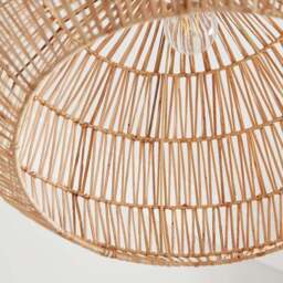 Wicker Woven Easy Fit Pendant Shade - thumbnail 4