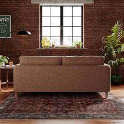 Max Soft Faux Leather 3 Seater Sofa - thumbnail 2