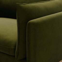 Ruby Velvet 2 Seater Sofa Bed - thumbnail 4