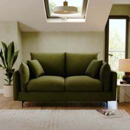 Ruby Velvet 2 Seater Sofa Bed - thumbnail 2