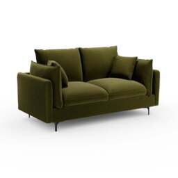 Ruby Velvet 2 Seater Sofa Bed - thumbnail 6