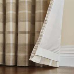 Highland Check Eyelet Curtains - thumbnail 6