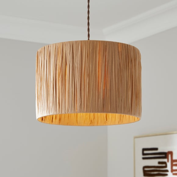 Niki Raffia Easy Fit Pendant Shade - image 1