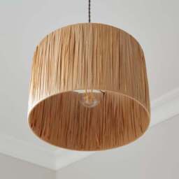Niki Raffia Easy Fit Pendant Shade - thumbnail 4