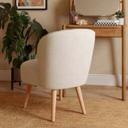 Colette Ribbed Chenille Accent Chair - thumbnail 2
