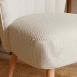 Colette Ribbed Chenille Accent Chair - thumbnail 3