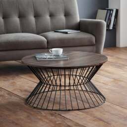 Jersey Round Wire Coffee Table - thumbnail 1