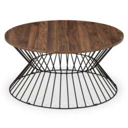 Jersey Round Wire Coffee Table - thumbnail 2