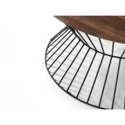 Jersey Round Wire Coffee Table - thumbnail 5