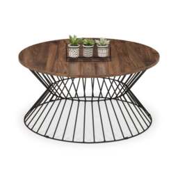 Jersey Round Wire Coffee Table - thumbnail 4