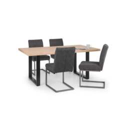 Berwick 6 Seater Rectangular Dining Table - thumbnail 6