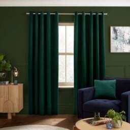 Luxe Velour Eyelet Curtains (Blackout Available) - thumbnail 2
