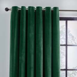 Luxe Velour Eyelet Curtains (Blackout Available)