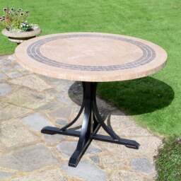 Byron Manor Victoria Round Dining Table - thumbnail 1