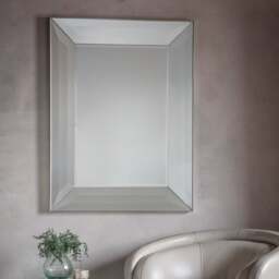 Gallina Rectangle Overmantel Wall Mirror - thumbnail 1