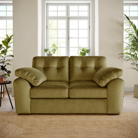 Milton Matte Velvet 2 Seater Sofa - image 1