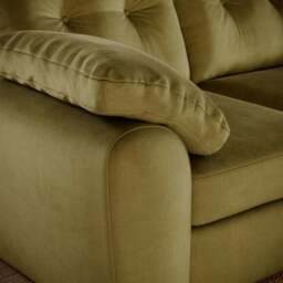Milton Matte Velvet 2 Seater Sofa - thumbnail 4