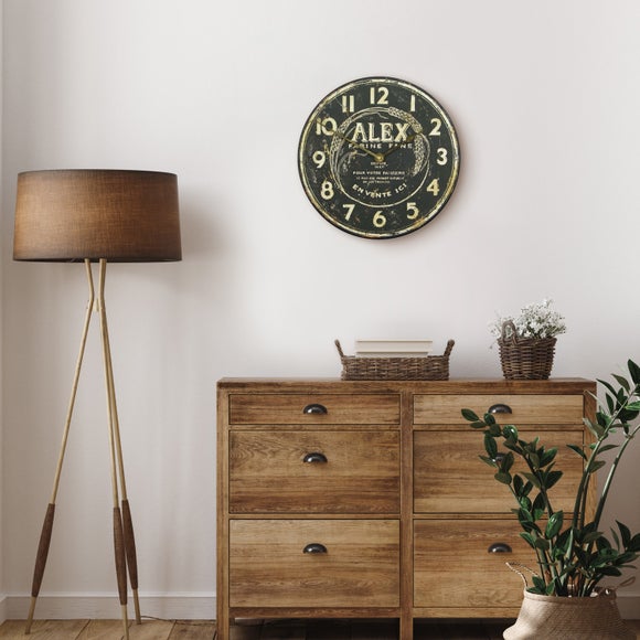 Alex 'Flour Maker' Kitchen Wall Clock - image 1