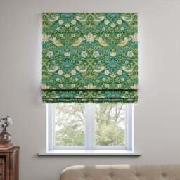 William Morris at Home Strawberry Thief Made To Measure Roman Blind - thumbnail 4
