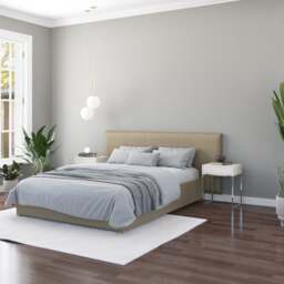 Hanging Wall Panel Dual Mount Eire Linen Headboard