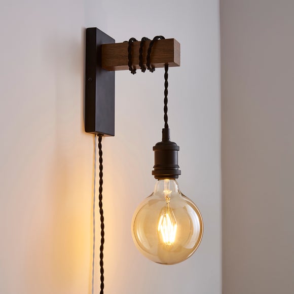 Fulton Plug In Wall Light - image 1