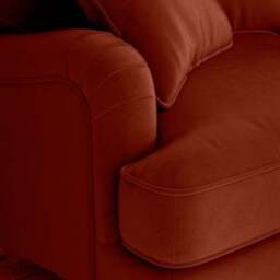 Beatrice II Velvet 3 Seater Sofa - thumbnail 4