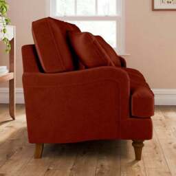 Beatrice II Velvet 3 Seater Sofa - thumbnail 3