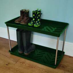 2 Tier Outdoor Boot Tray - thumbnail 2