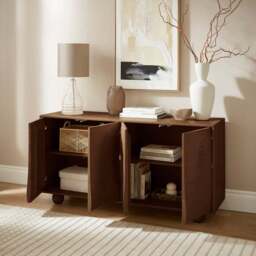 Artha Extra Wide Sideboard, Mango Wood - thumbnail 3