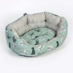 Battersea Playful Dogs Deluxe Slumber Dog Bed - thumbnail 1