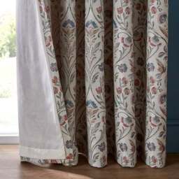 Antoinette Jacquard Pencil Pleat Curtains - thumbnail 5