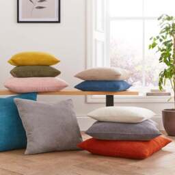 Chenille Spot Cushion - thumbnail 3