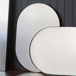 Huntly Elipse Oval Wall Mirror - thumbnail 2