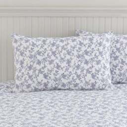 Bexley Floral Sage Duvet Cover and Pillowcase Set - thumbnail 4