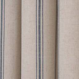 Folkstone Stripe Eyelet Curtains - thumbnail 3
