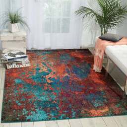 Multi Coloured Celestial Atlantic Rug - thumbnail 3