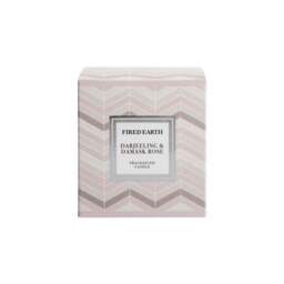 Fired Earth Darjeeling & Damask Rose Candle - thumbnail 3