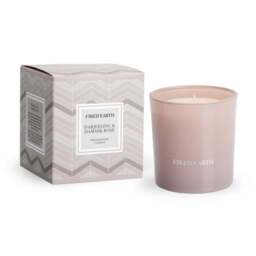 Fired Earth Darjeeling & Damask Rose Candle - thumbnail 4