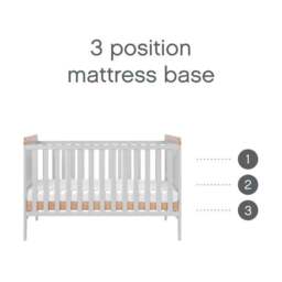 Tutti Bambini Rio Cot Bed with Cot Top Changer and Mattress - thumbnail 5