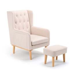 Babymore Lux Nursing Chair with Stool - thumbnail 6