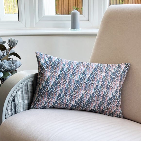 Daro Tapestry Seville Azure Rectangular Cushion - image 1