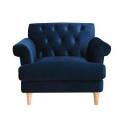 Jazz Armchair, Velvet - thumbnail 2