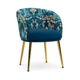 Bella Dining Chair, Utopia and Teal Velvet - thumbnail 6
