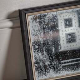 Cedar and Sage Antique Printed Beer Bar Wall Mirror - thumbnail 2