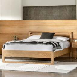 Cedar and Sage Avesta Wooden Bed - thumbnail 1