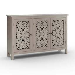 Eden Wide Sideboard, Grey Washed - thumbnail 6