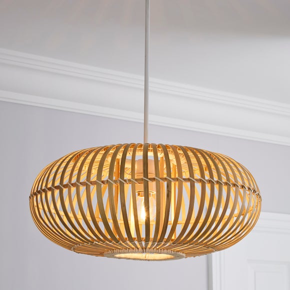 Abrielle Bamboo Easy Fit Pendant Shade - image 1