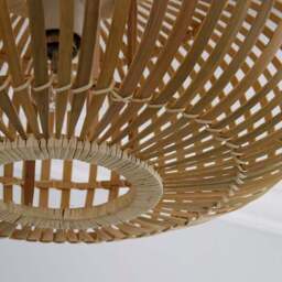 Abrielle Bamboo Easy Fit Pendant Shade - thumbnail 3